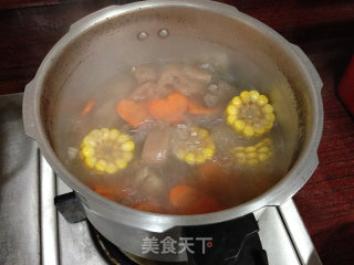 【big Bone Lotus Root Corn Soup】 recipe