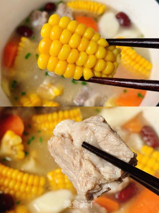 Corn Pork Ribs Soup recipe