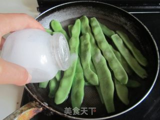 Sliced Pork Beans in Tempeh Sauce recipe