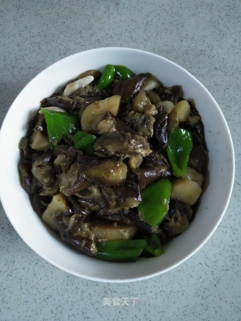 Potato Stew with Eggplant recipe