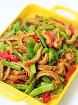 Fried Tripe with Beans recipe