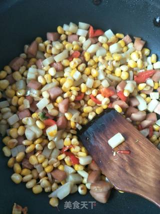 Stir-fried Three Dice recipe