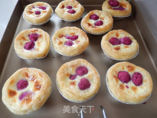 Lime Purple Sweet Potato Tart recipe