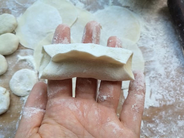 Beef Iced Pot Stickers recipe