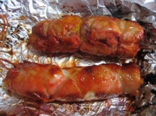 Lucky Fortune and Treasure-money Chicken Roll recipe