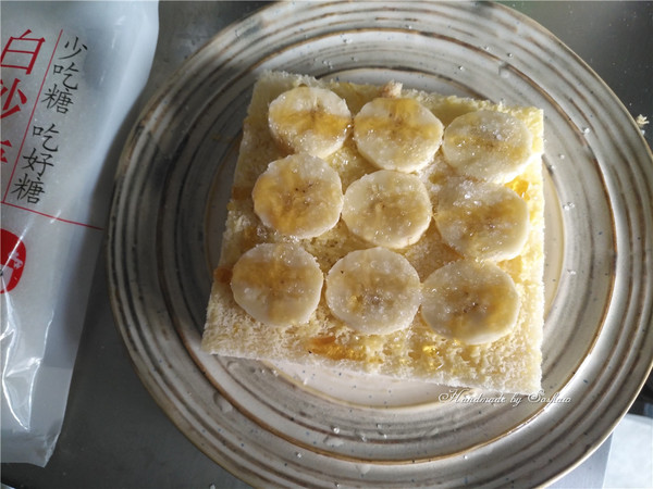 Maple Syrup Banana Toast recipe