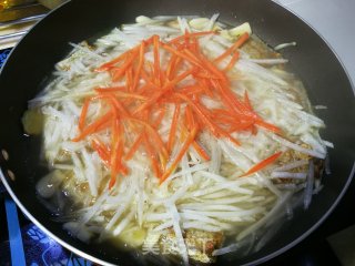 Carrot Ribbon Fish recipe