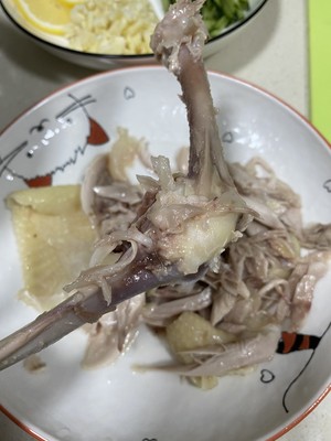 Summer Low-fat Appetizer Lemon 🍋 Shredded Chicken recipe