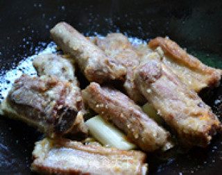 Cumin Drunk Pork Ribs recipe