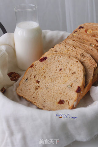 Milk Tea and Nut Toast, One-click Delicacy recipe