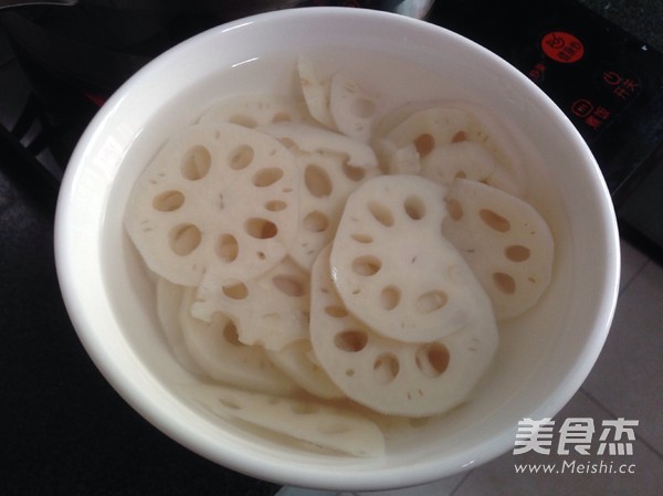 Cold Lotus Root Slices recipe