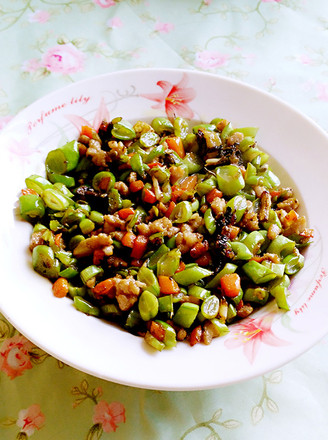 Stir-fried Beans with Olive Vegetables
