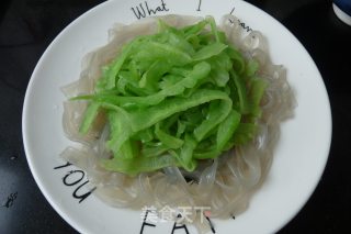 Garlic and Bitter Gourd with Vermicelli recipe