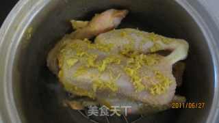 [cantonese Cuisine] Rice Cooker Version Shredded Salt-baked Chicken recipe