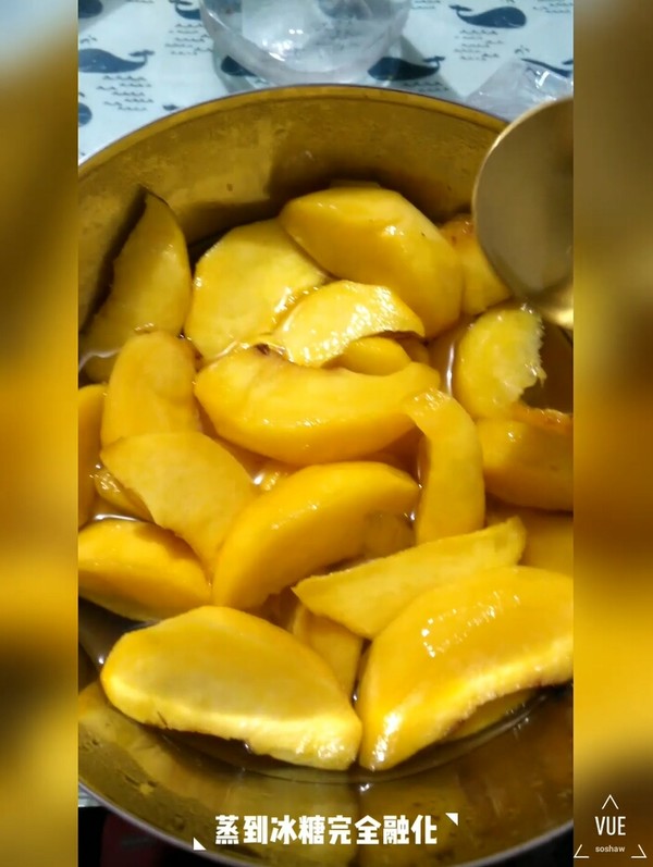 Canned Yellow Peaches (anhydrous Version) recipe