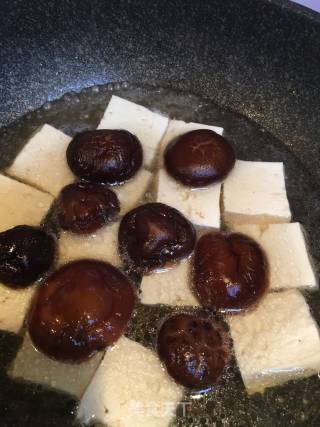 Stewed Tofu with Mushrooms recipe