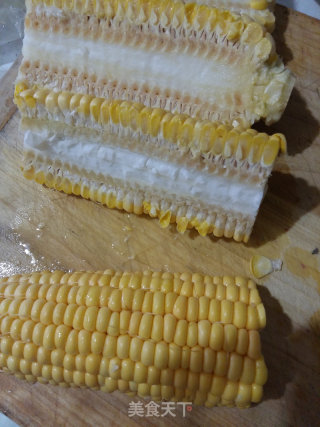 Corn Egg Flower Sweet Soup recipe