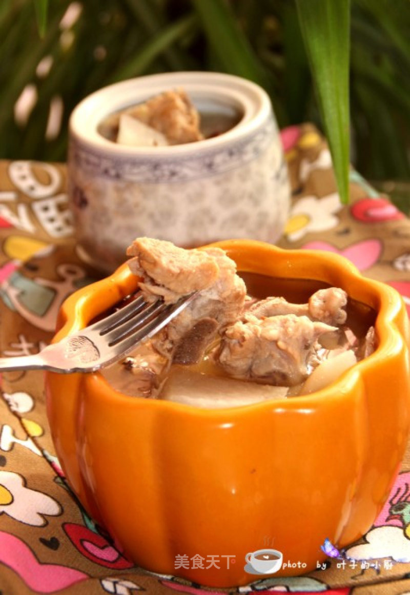 Radish Simmered Pork Ribs Soup recipe