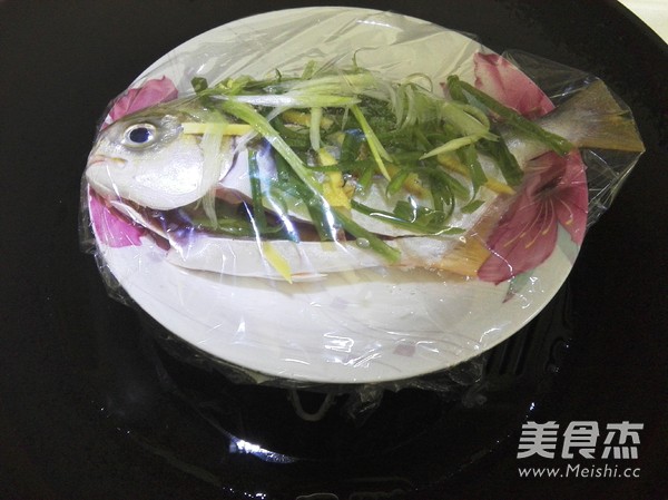 Steamed White Pomfret recipe