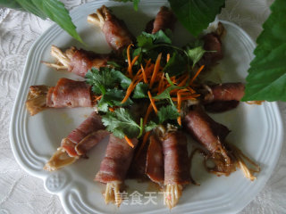 Bacon Enoki Mushroom Roll recipe