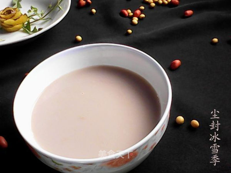 Peanut Three-color Soy Milk recipe
