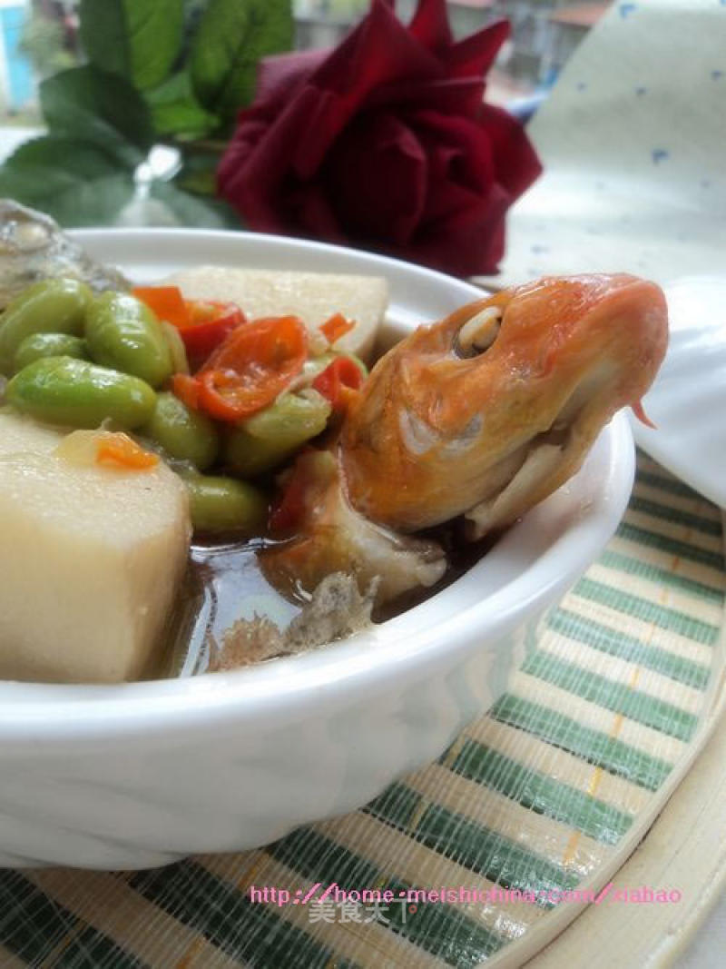 [taro Baby Rice Flower Fish] recipe