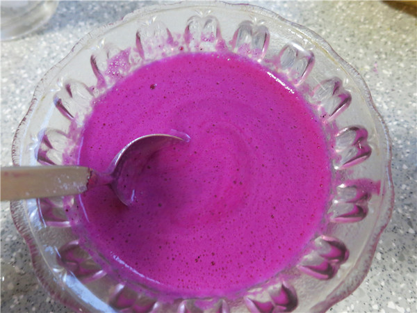 Colorful Juice Pudding recipe