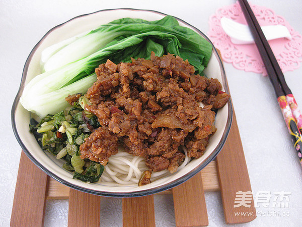 Private Meat Sauce Noodles recipe