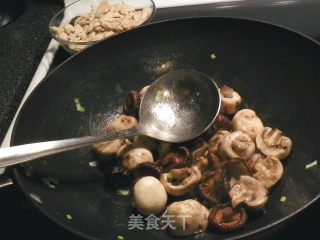 Fried Chicken with Double Mushroom recipe