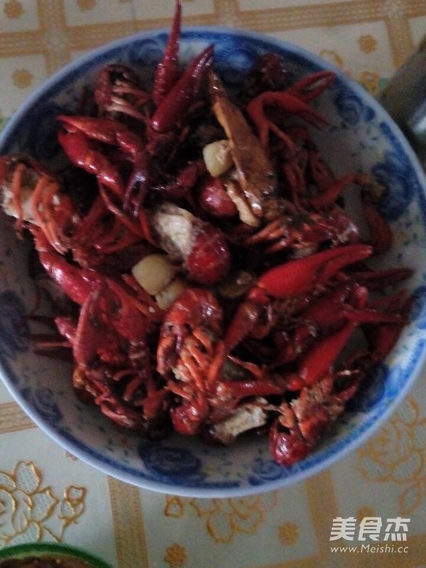 Braised Crayfish in Oil recipe