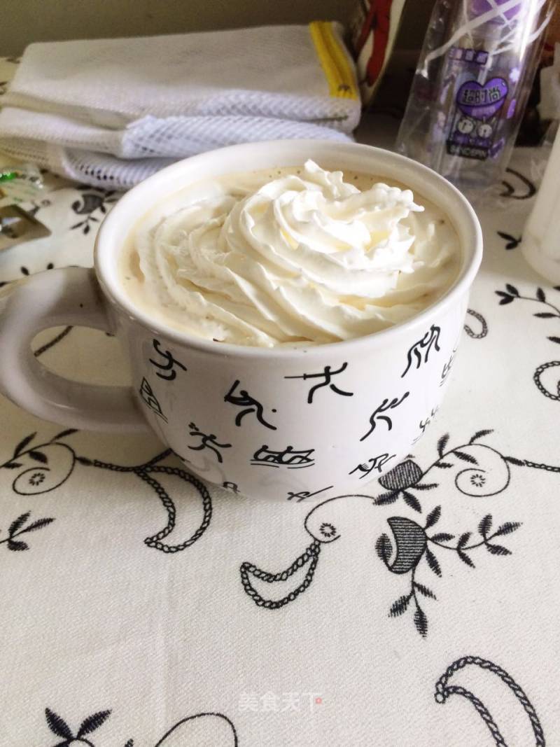 Refreshing Afternoon-snow Top Coffee recipe