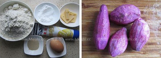 Purple Sweet Potato Toast recipe