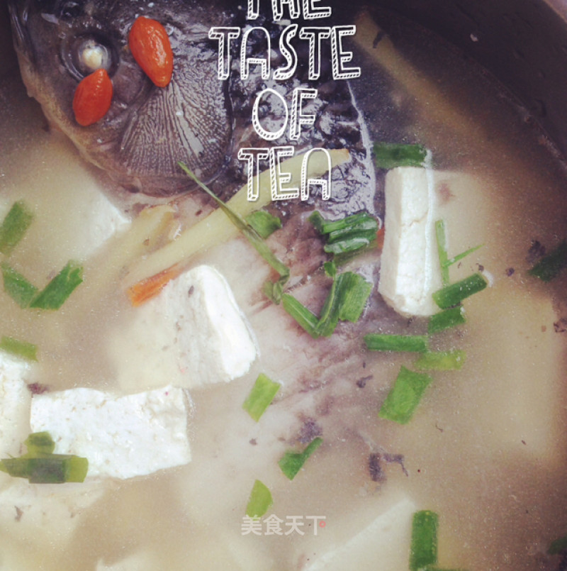 Milky White Crucian Fish Tofu Soup recipe