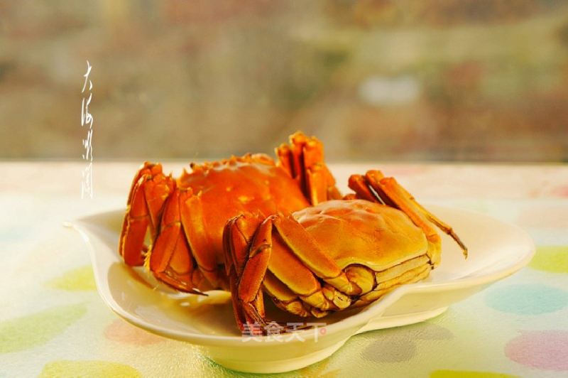 #trust之美# Steamed Yangcheng Lake Hairy Crabs