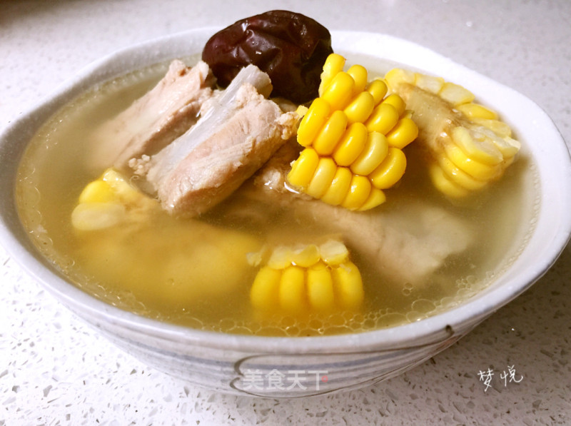 Corn Pork Ribs Soup recipe