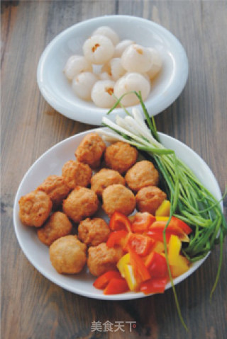 [fujian] Lychee Chicken Balls——who Can be Tired of Eating Every Day, I Want to Eat It Today recipe