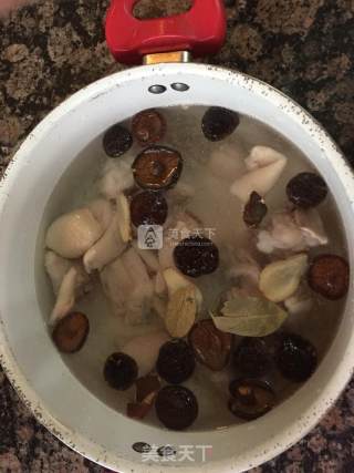 Mushroom Chicken Soup (simple Version) recipe