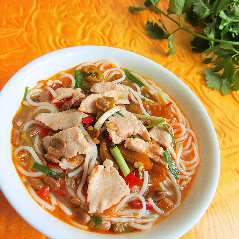 Hot and Sour Noodles recipe