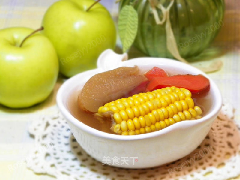 Corn Apple Carrot Soup recipe