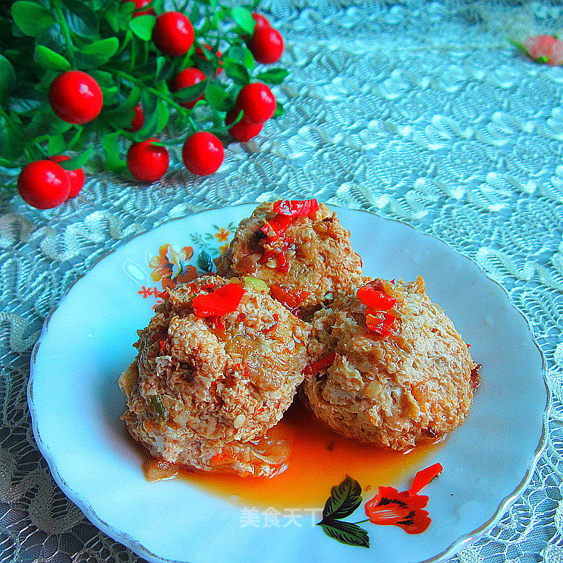 Meat Ball with Soy Sauce recipe