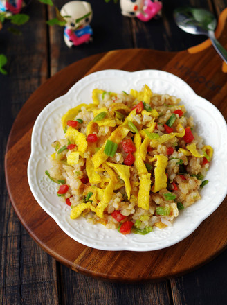Three-color Fried Rice