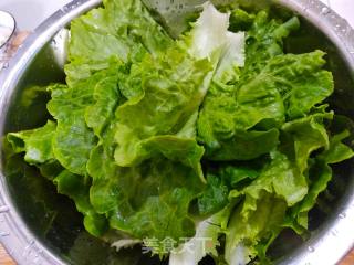#家常菜#lard and Garlic Lettuce recipe