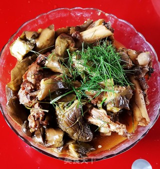 Lamb Bone Stewed Eggplant recipe