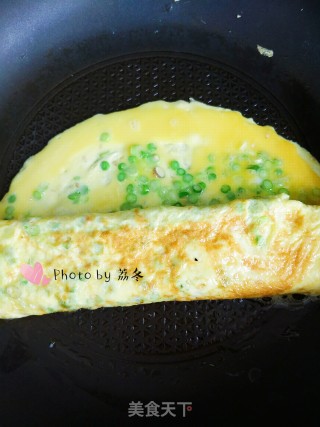 Thick Egg Roast with Garlic Moss recipe