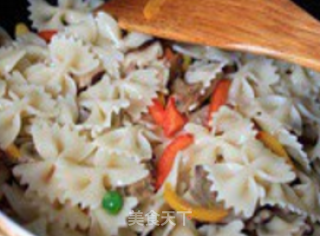 Porcini Butterflies Noodles recipe