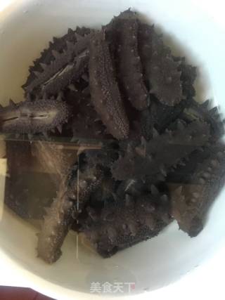 Soaked Sea Cucumber recipe