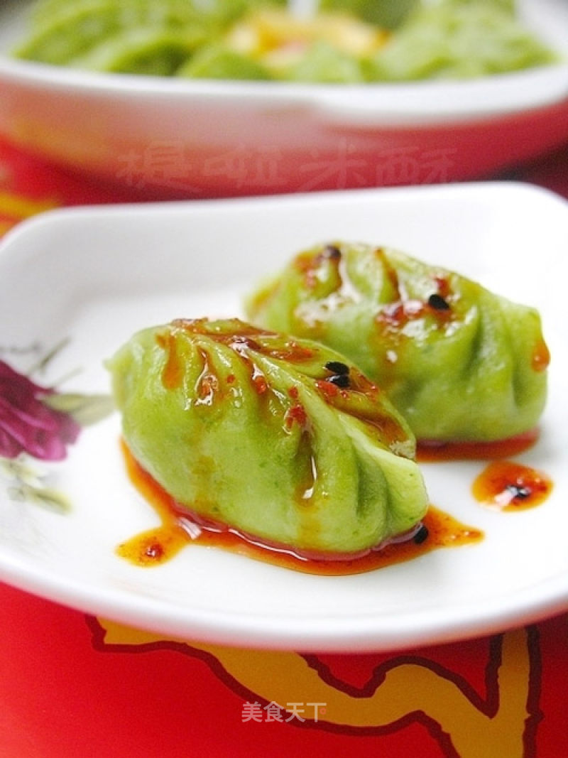 Dumplings Full of Spring in Winter-jade Lotus Root Fragrant Meat Dumplings recipe