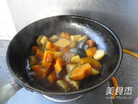 Potato Stew with Japanese Squash recipe