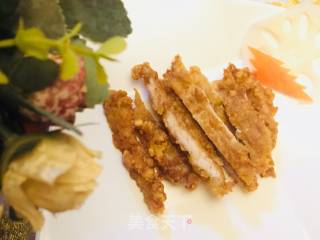 Fried Garlic Spicy Pork Chop recipe