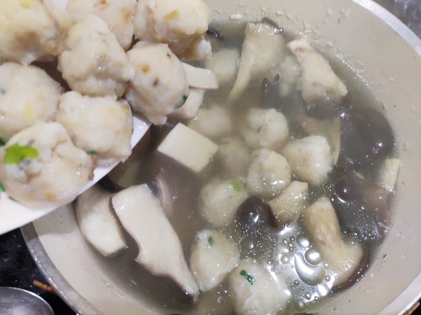 Tofu Fish Ball Soup recipe